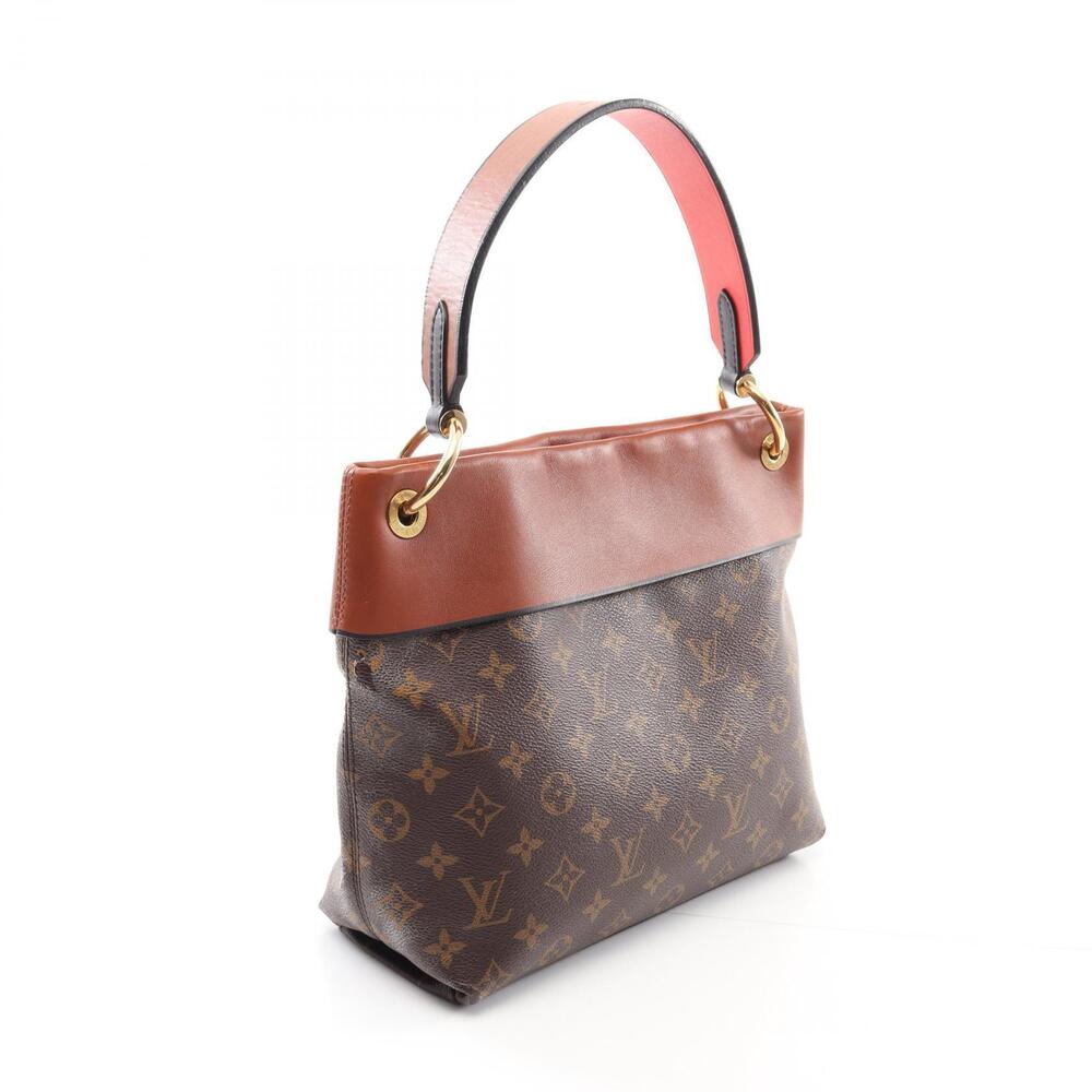 Louis Vuitton Besace Black Tuileries Brown Red Bag Shoulder